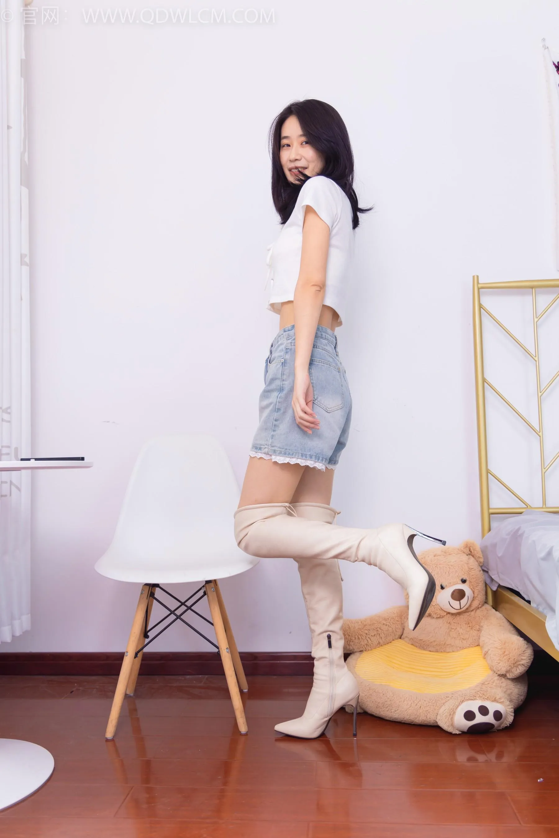 物恋传媒 NO.1552 菜菜-白色的花 [178P]插图